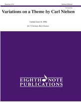 Variations on a Theme by Carl Nielsen - 3 Clarinets & Bass Clarinet cover